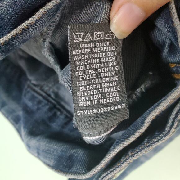 Market & Spruce Womens Denim Front Button Up Jean Jacket Size Large - Picture 6 of 6